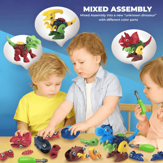 Avelo STEM Building Dinosaur Toy Set