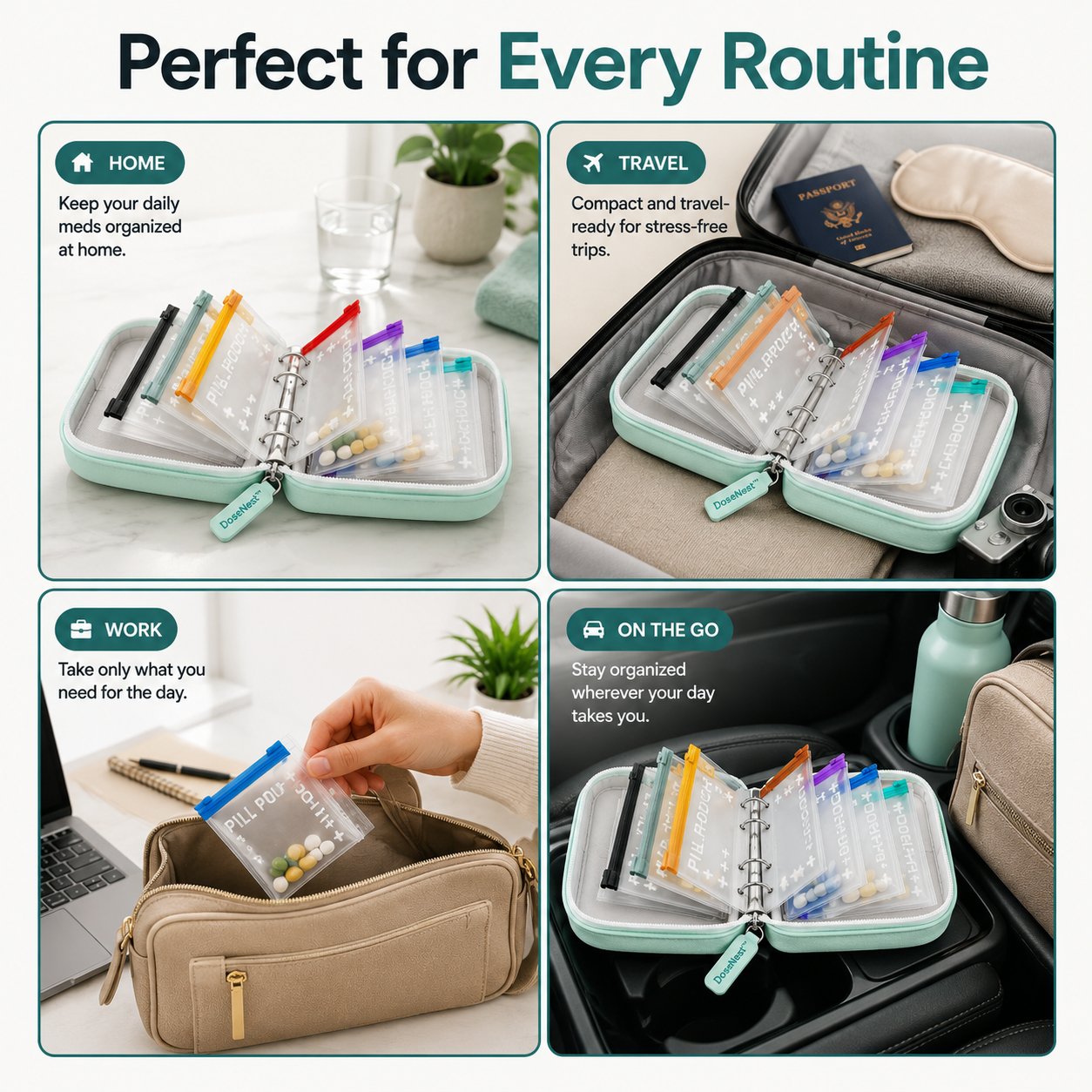 Avelo Waterproof Pill Pouch