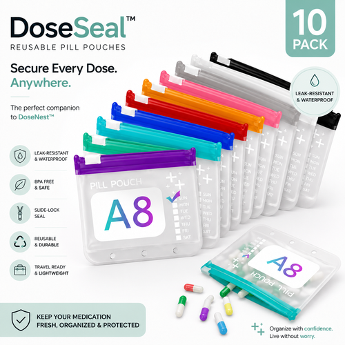 Avelo Waterproof Pill Pouch